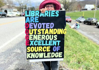 Protect Libraries Poster