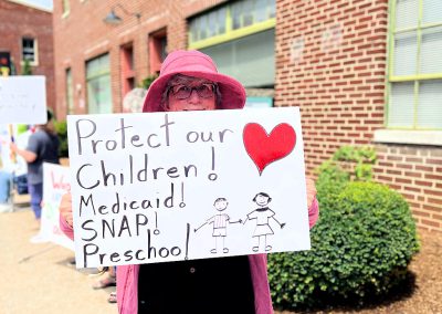 Protect our Children Protest sign