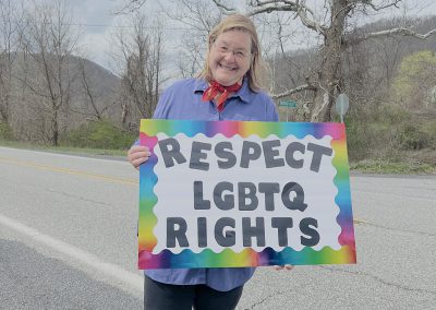 Respect LGBTQ Sign